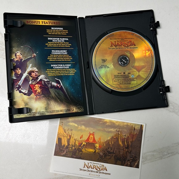 DISNEY CHRONICLES OF NARNIA DVD - Picture 2 of 8